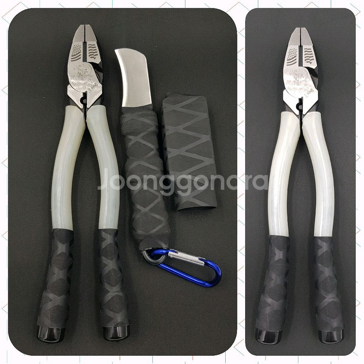 전공펜치 전공칼 세트 뺀찌깡 크레인펜치 펜치깡 전기펜치--1