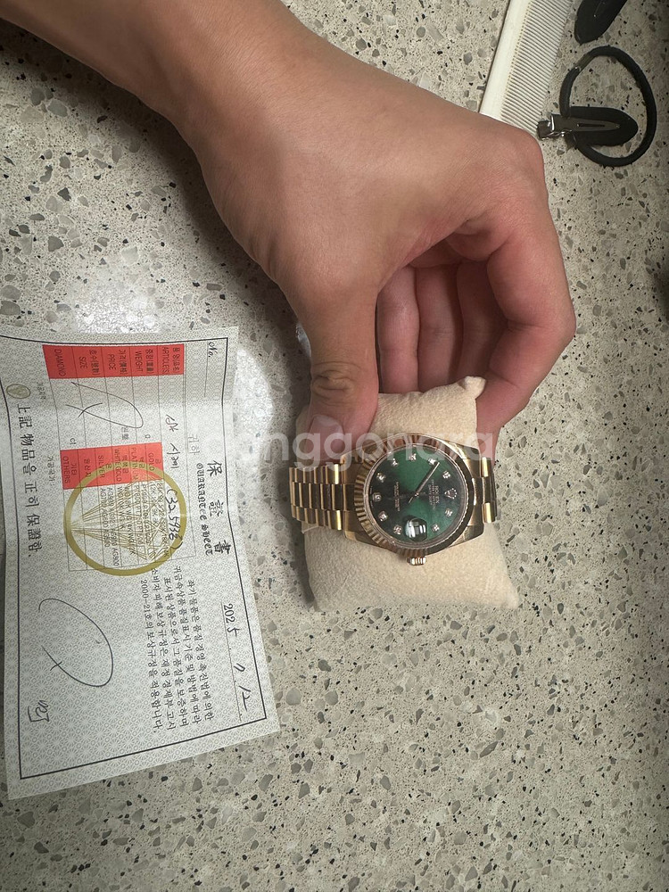 로렉스 금통 38mm 제작형--0
