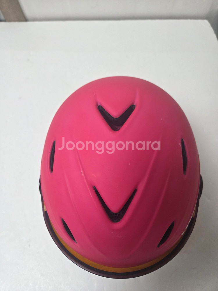 우벡스 키즈 바이저 스키헬멧 핑크(52-45cm)--3