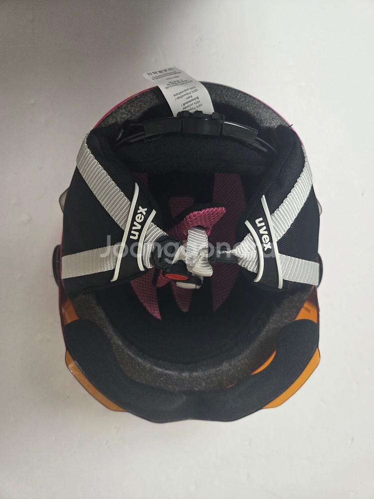 우벡스 키즈 바이저 스키헬멧 핑크(52-45cm)--7