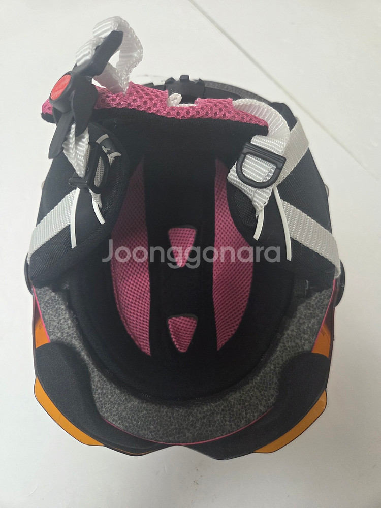 우벡스 키즈 바이저 스키헬멧 핑크(52-45cm)--5