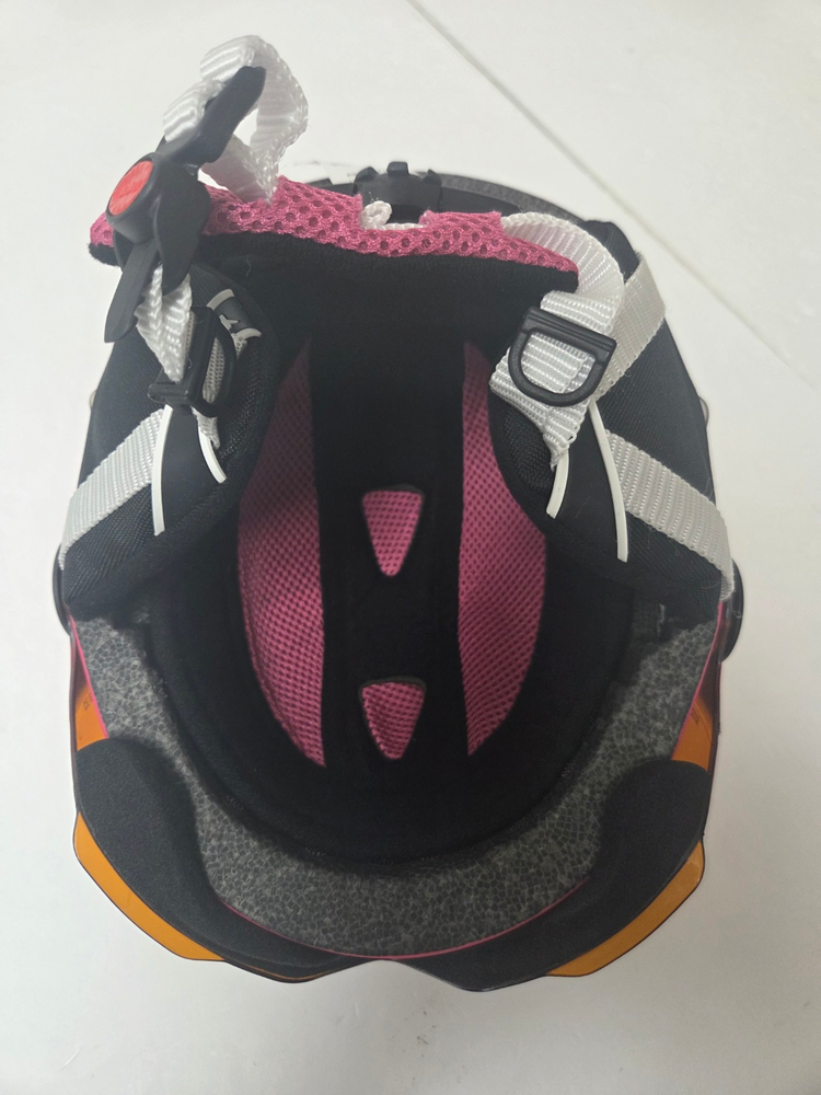 우벡스 키즈 바이저 스키헬멧 핑크(52-45cm) 이미지