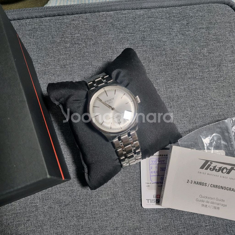 티쏘 슈망데뚜렐 39mm 신품급--3