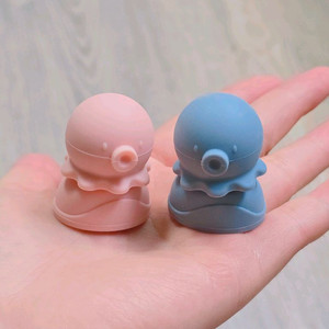 퍼기 문어캡 2p 유아 흘림방지 파우치토퍼