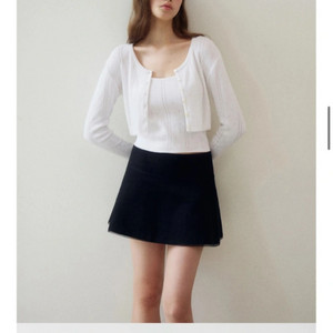 르베인 Liss eyelet 가디건 세트