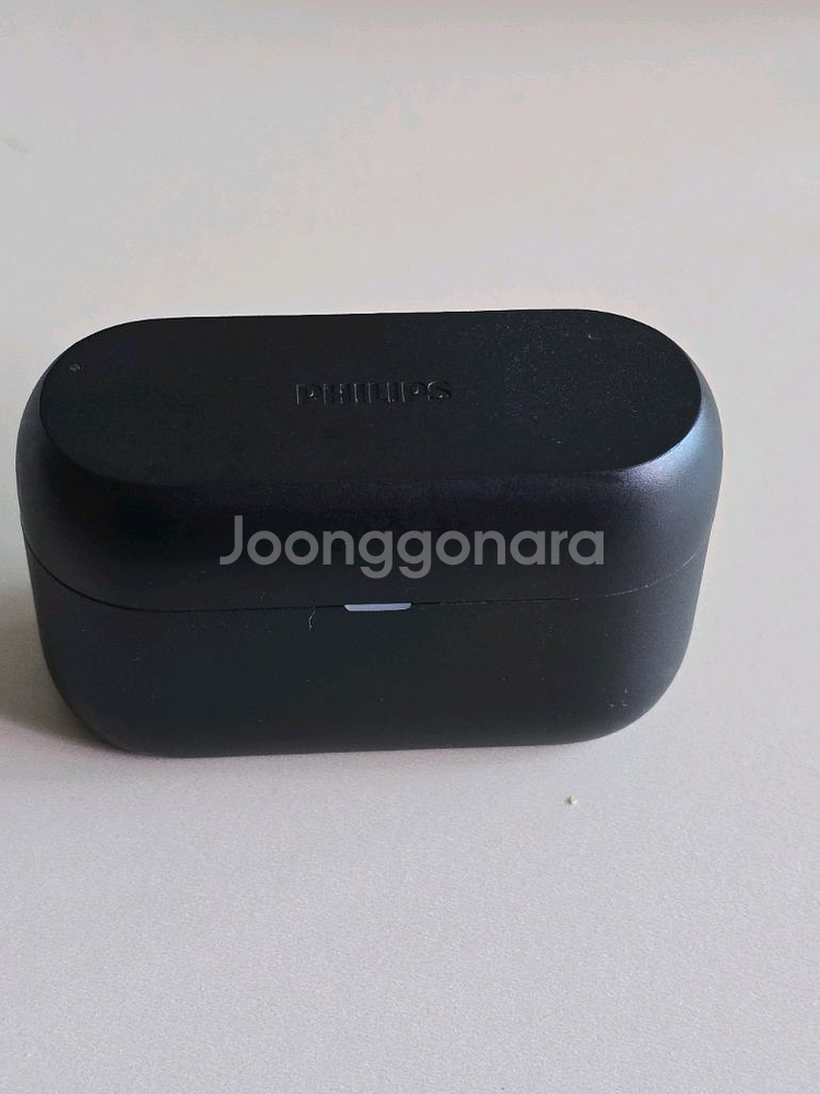 필립스 블랙 색상 스포츠 귀찌 이어폰--0