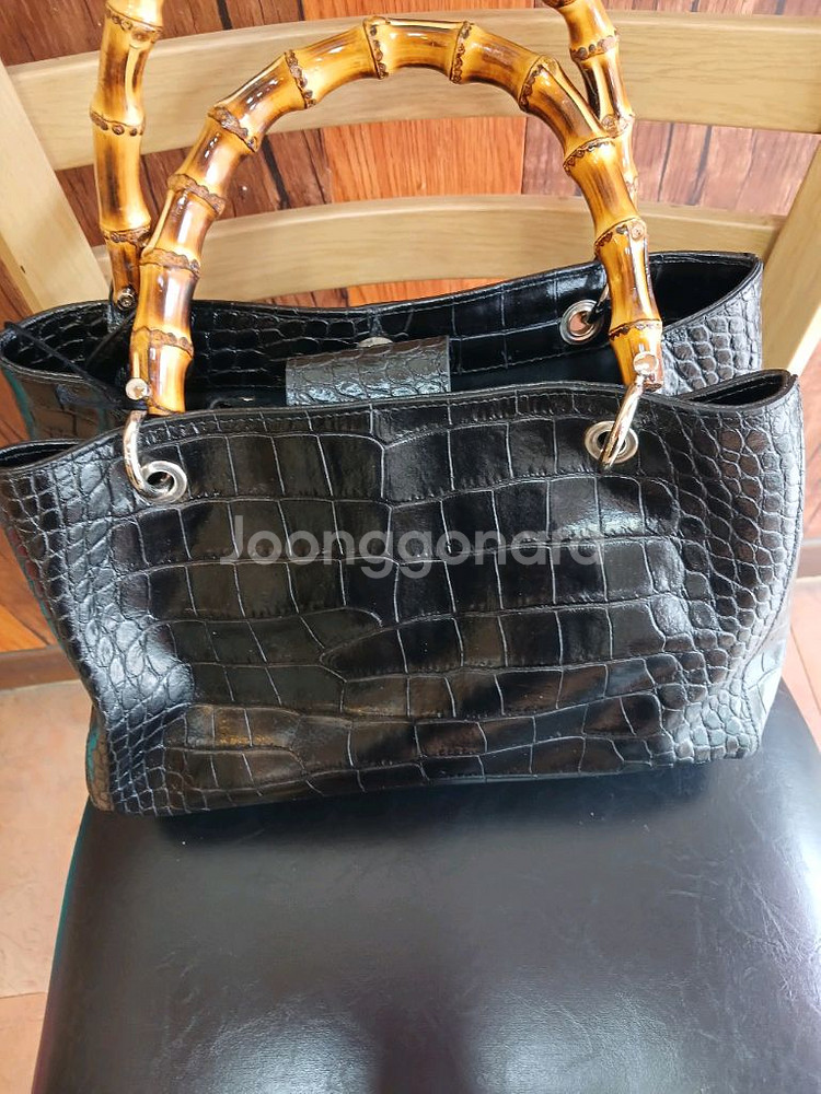 클라우디아 피렌체 토트백 뱀부가방--1