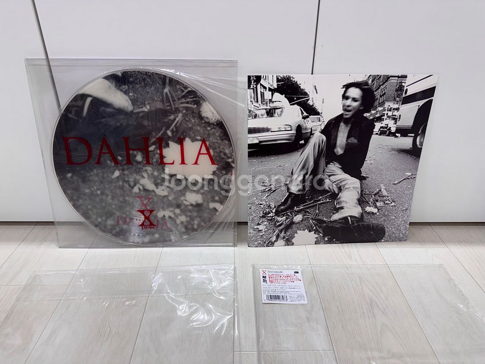 x japan dahlia LP 초판 Pic Disc--1