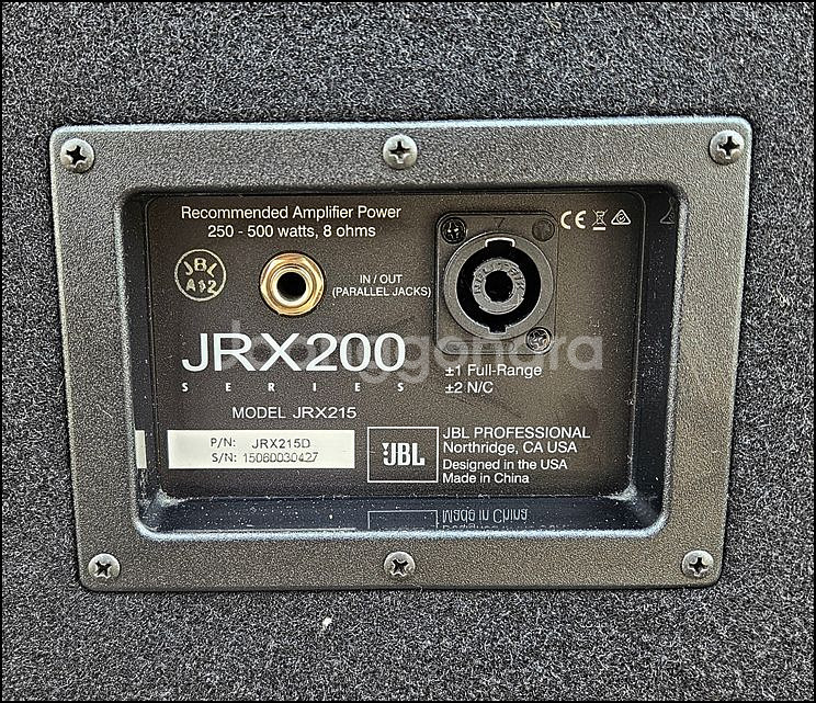 [JBL] JRX215 15인치 중고스피커--5