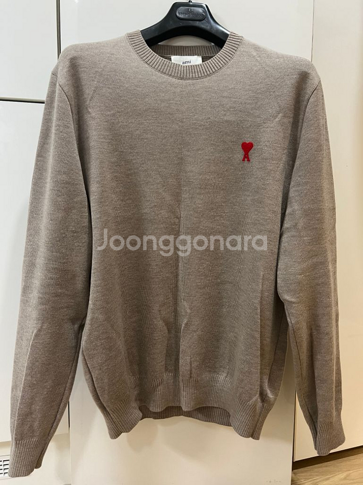 백화점) 23fw 아미 울 니트 xl (새상품)--0