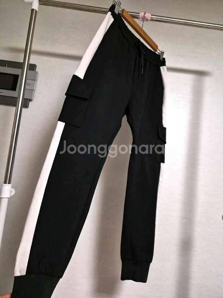한번실착! 사이드 라인 카고 조거 바지--1