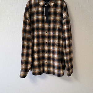 준지 25fw 아가일 체크 셔츠[48]