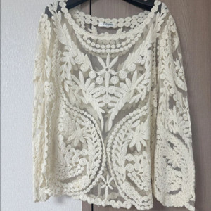 Valleygirl 레이스 블라우스 S-M