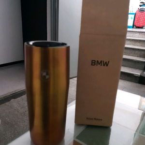 간지나는 투톤컬러핏의 레인보우핏 bmw 텀블러 새제품