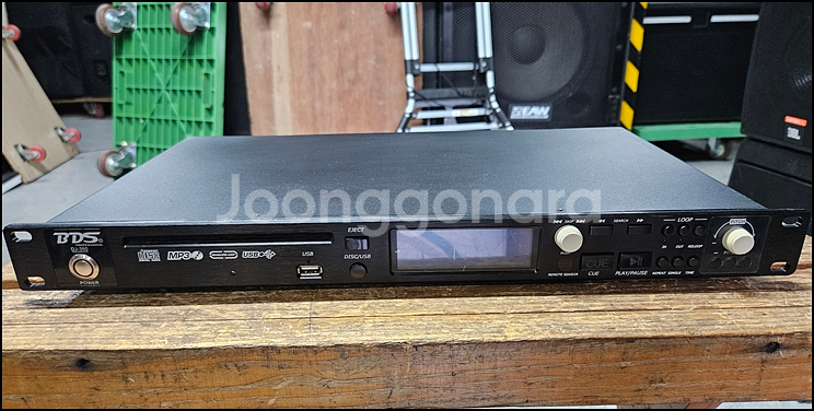 [BDS] DJ-350 중고 CD & USB 플레이어--0