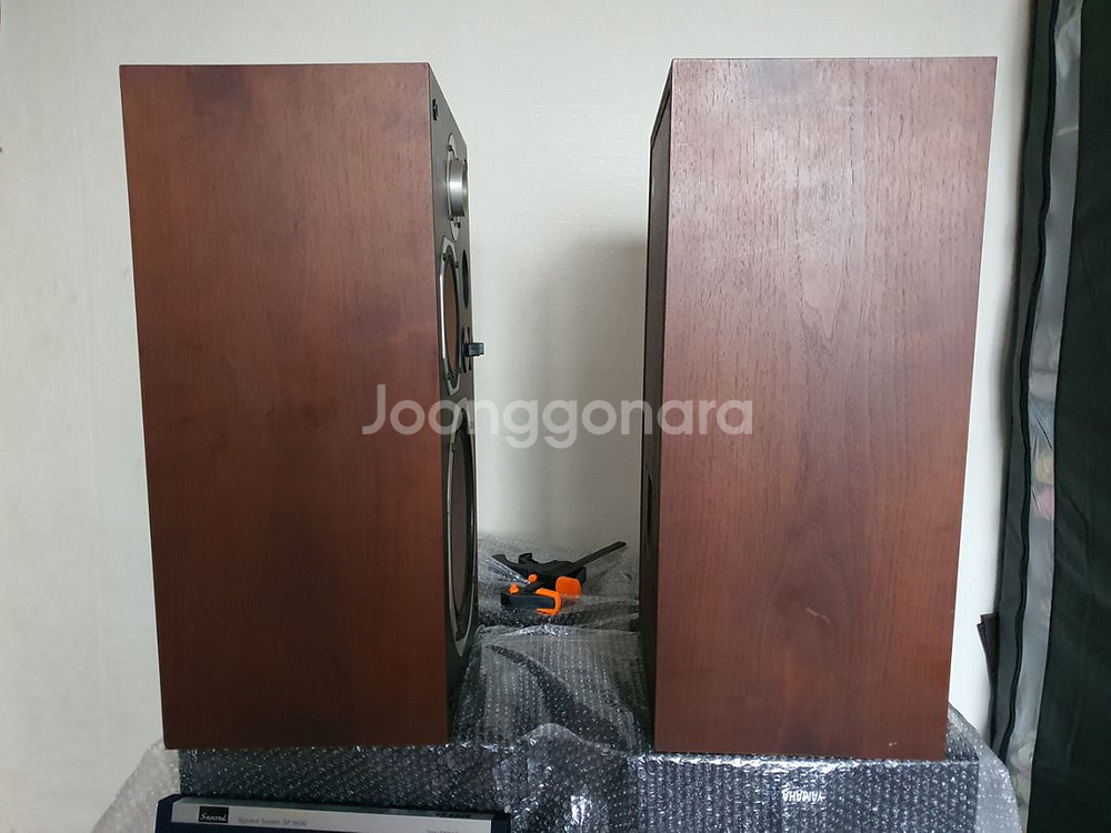 산수이 대형 빈티지 스피커 sp-6000 북쉘프 매장용--3