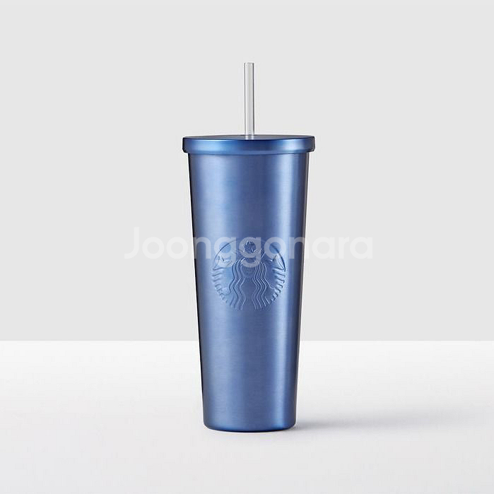 스타벅스 북미 SS 미드나잇 블루 콜드컵 710ml--0