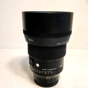 (소니 마운트)시그마 아트 85mm f1.4 DG DN