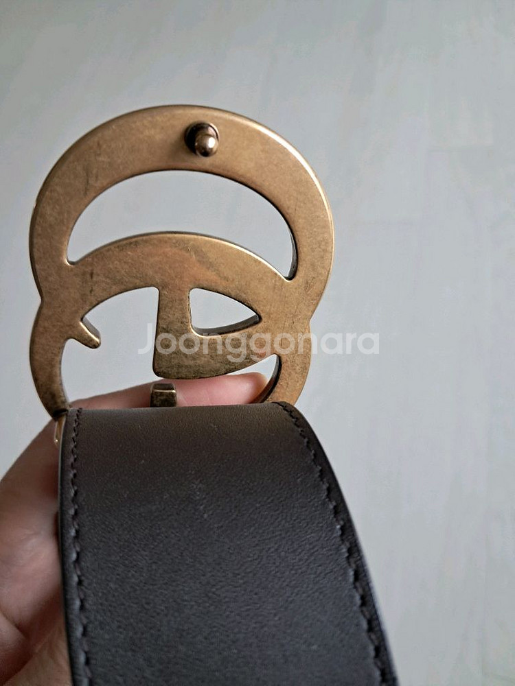 구찌 남자 벨트 정품--5