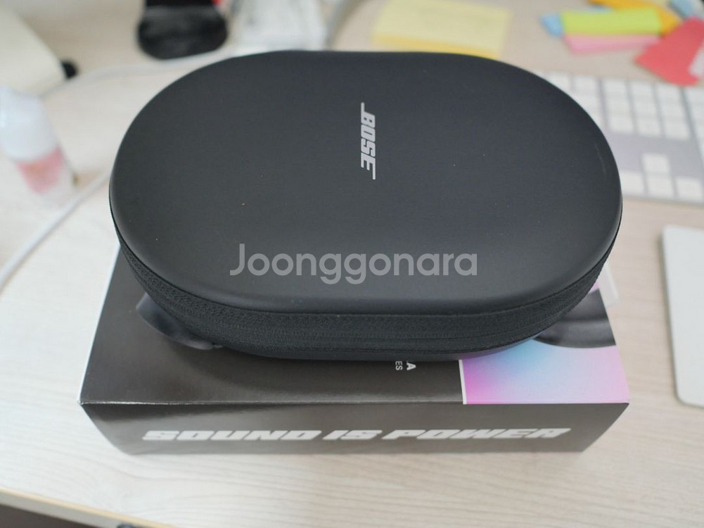 보스 bose qc ultra 헤드폰(블랙) 팝니다.--1