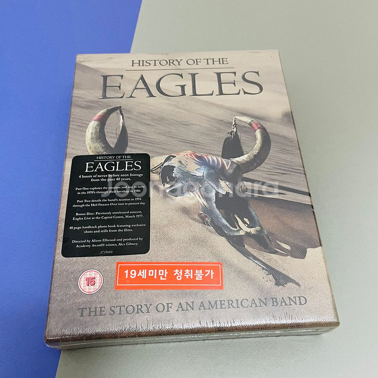 [미개봉/DVD] 이글스 히스토리 다큐멘터리 (3DVD--0