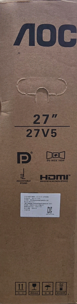 알파스캔 FHD 피벗형 모니터 27인치--1