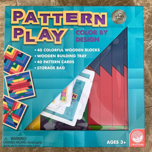 패턴 플레이 원목 블록