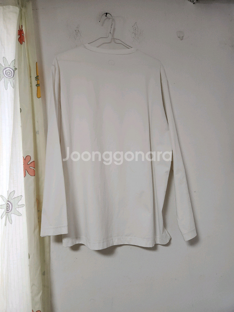 폴햄 흰색 긴팔 티셔츠 100(L)--1