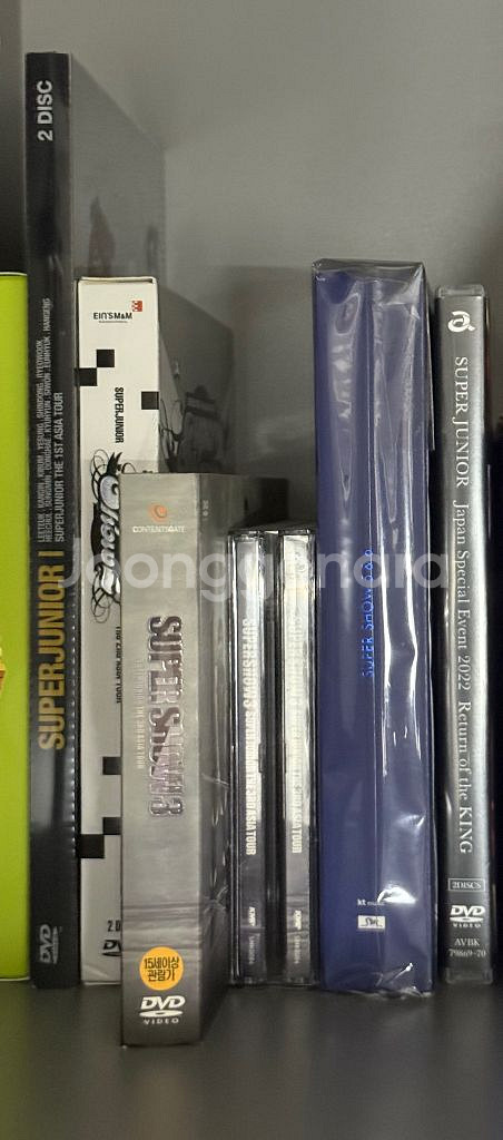 슈퍼주니어 앨범/시그/DVD 등등 원가 이하 판매합니다--3