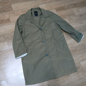 나이스클랍 여성66 오버핏 트렌치코트