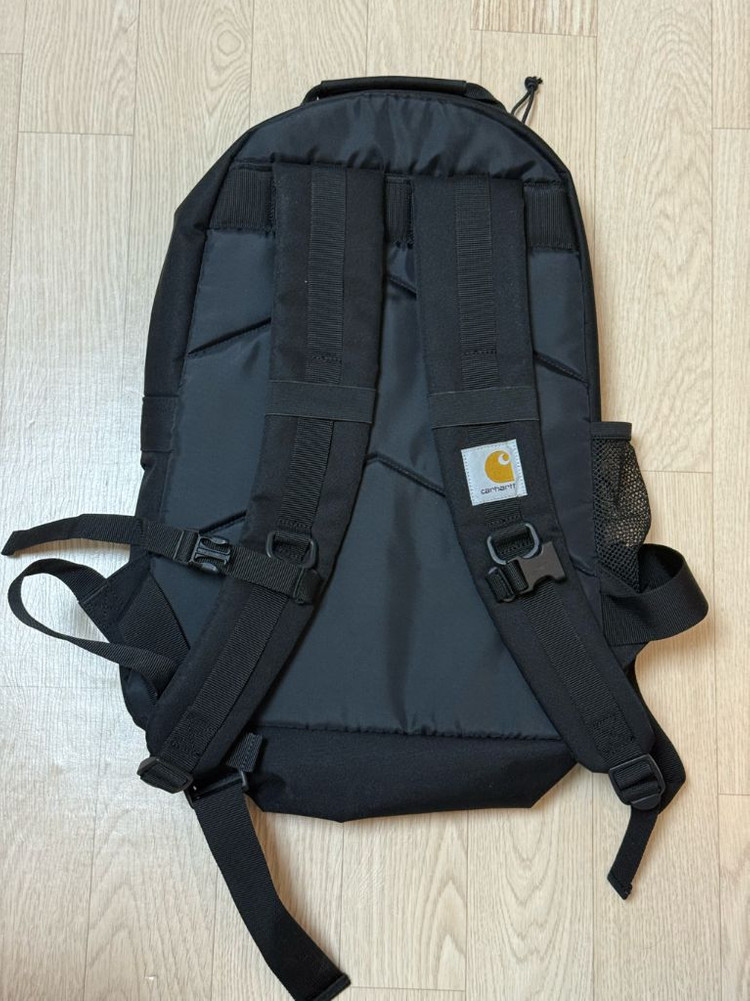 칼하트 WIP 킥플립 백팩 블랙 이미지