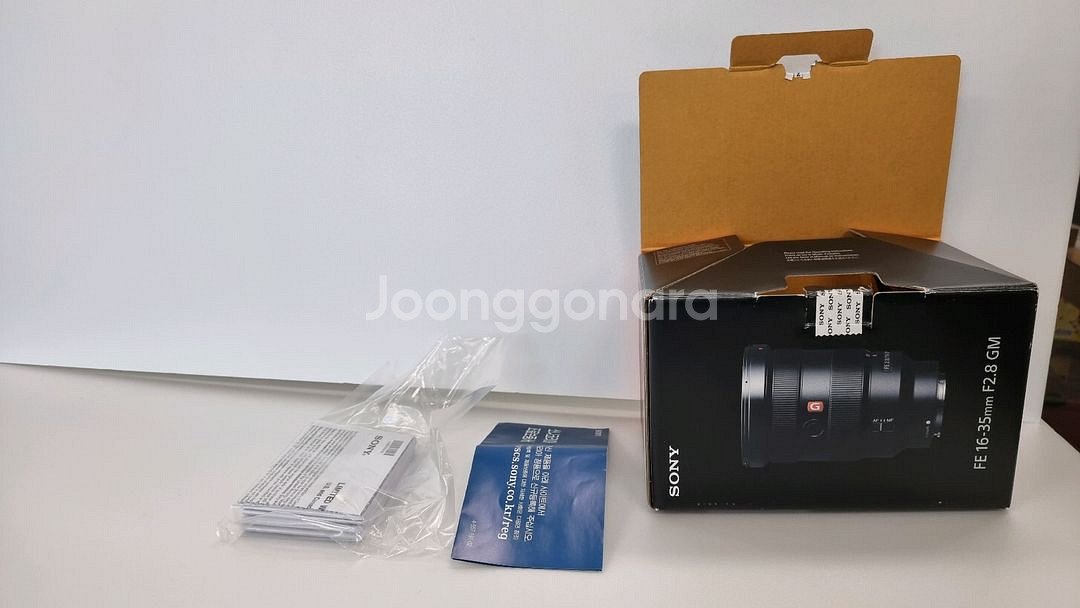Sony FE 1635 GM 광각 줌 렌즈--4