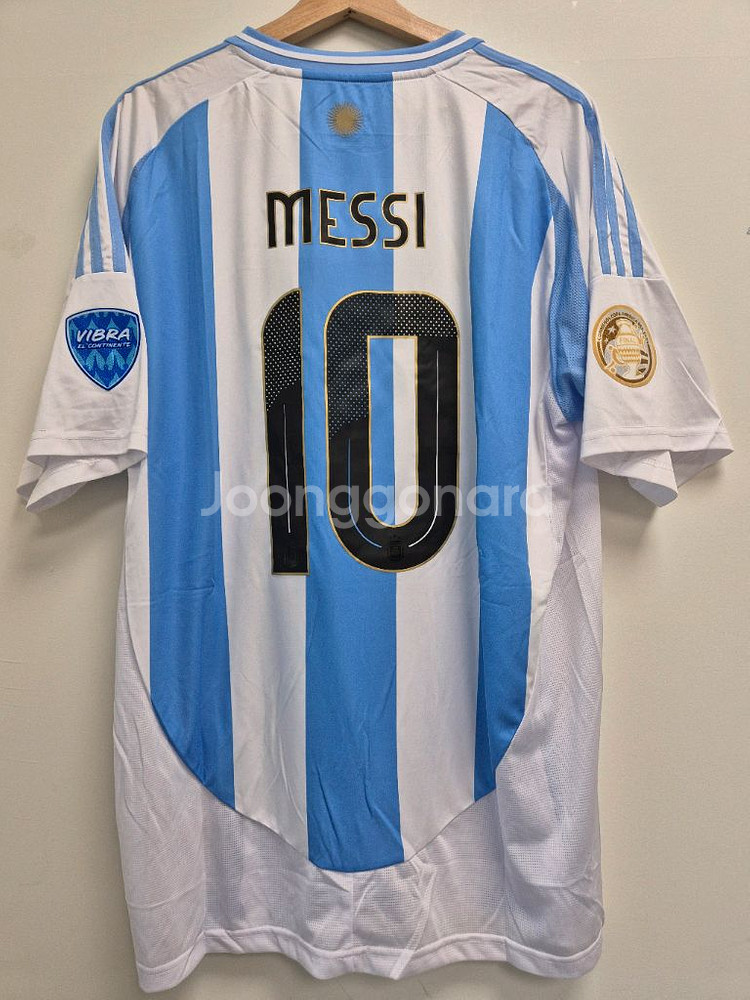 2025 아르헨티나 홈 코파아메리카 메시 축구유니폼--1