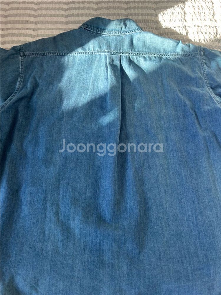 라퍼지 시티보이 빅오버 데님 셔츠 100--3