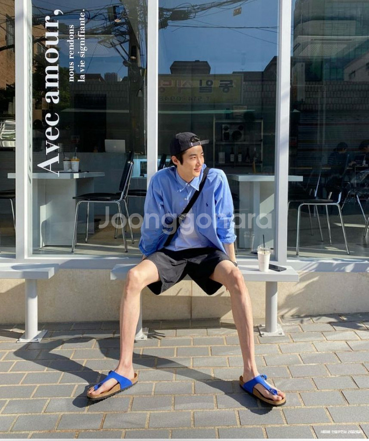 폴로 선재 셔츠 L--1