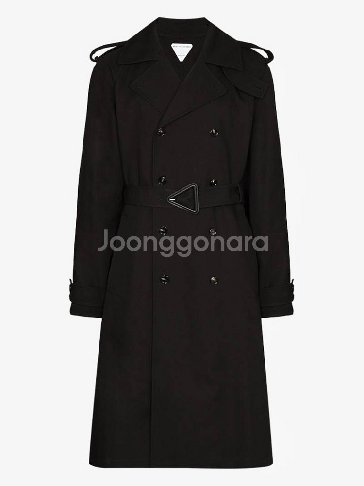 보테가베네타 20fw 더블 코튼 트렌치코트 50--0