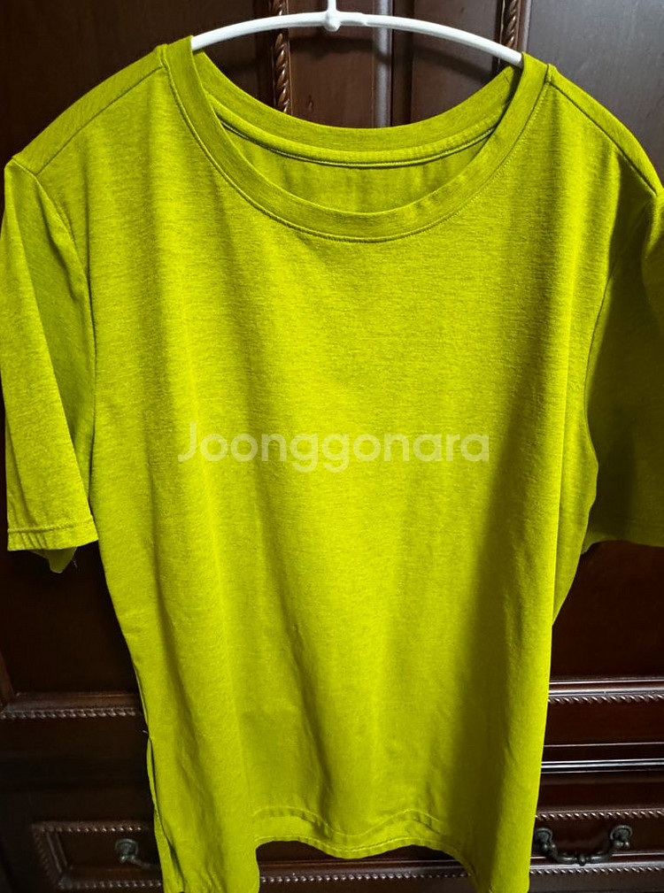 안다르 여성 에어리핏 오버핏 숏슬리브 size4 3장--1