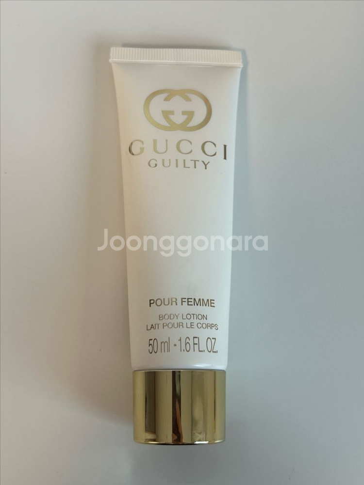 새상품/구찌 길티 뿌르 팜므 바디로션 50ml--1