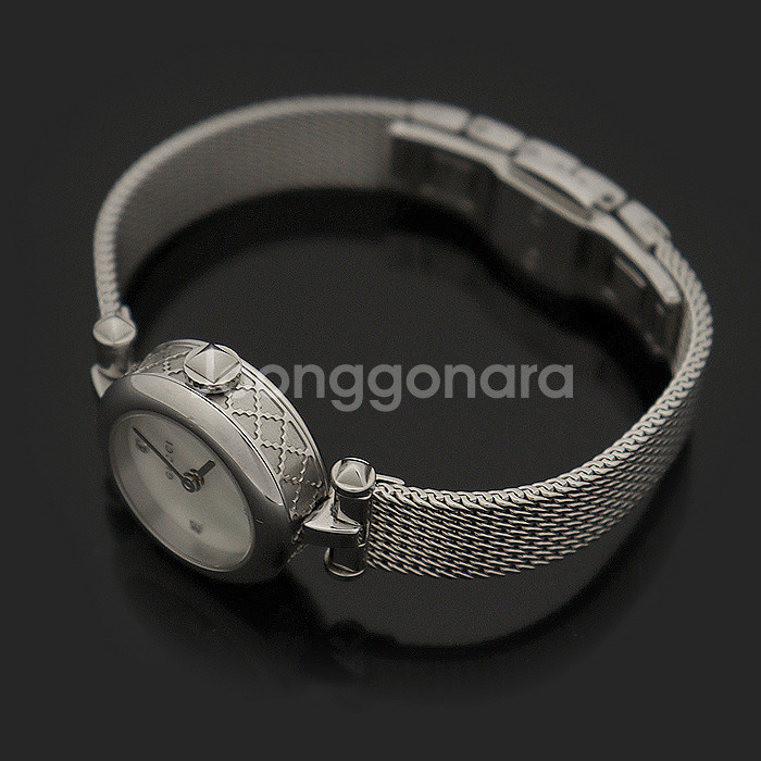 구찌 22MM 스틸 쿼츠 다이아 디아망띠시마 여성 시계--2