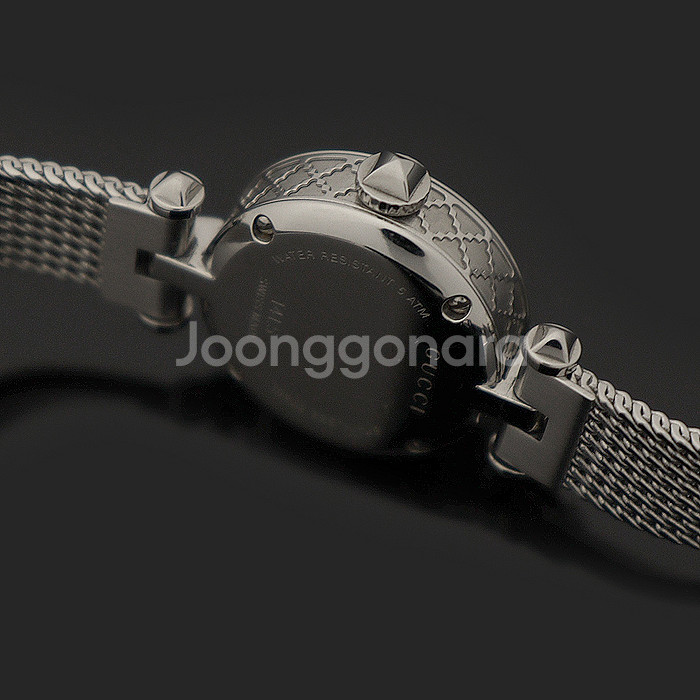 구찌 22MM 스틸 쿼츠 다이아 디아망띠시마 여성 시계--6