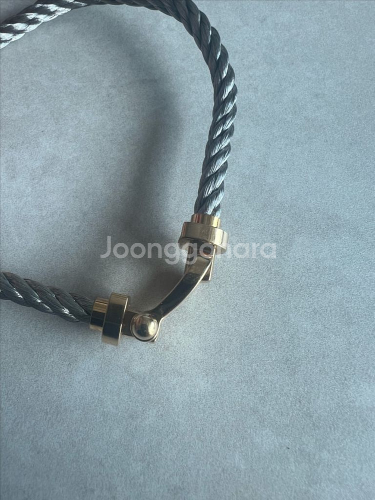 프레드 포스텐 팔찌 로즈골드 미디움--2