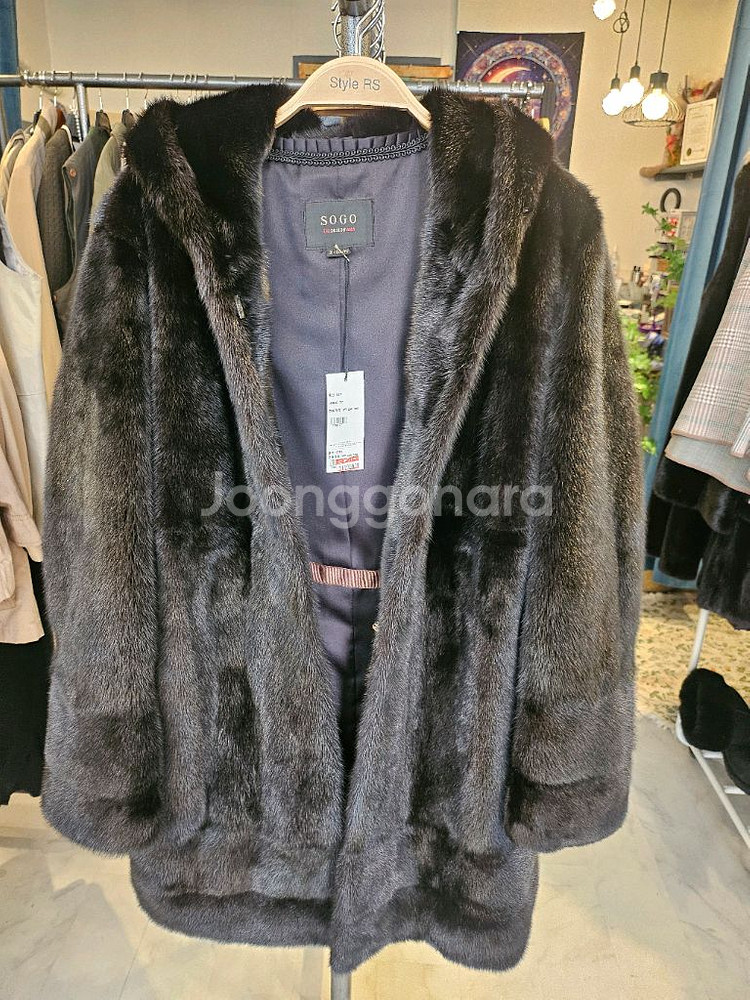 sogo 풀스킨 후드밍크--0
