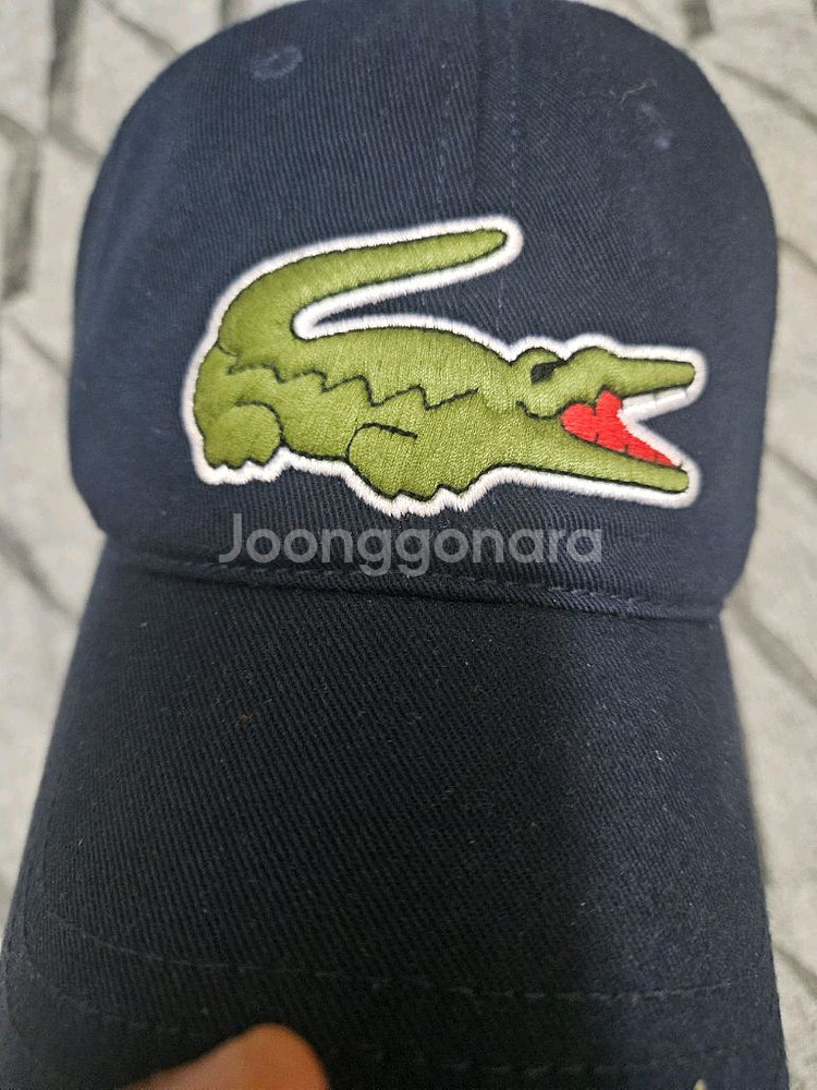 빅 라코스테 모자 팝니다--0