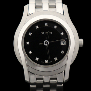 구찌 27MM 스틸 쿼츠 11P 다이아 G 클래스 시계
