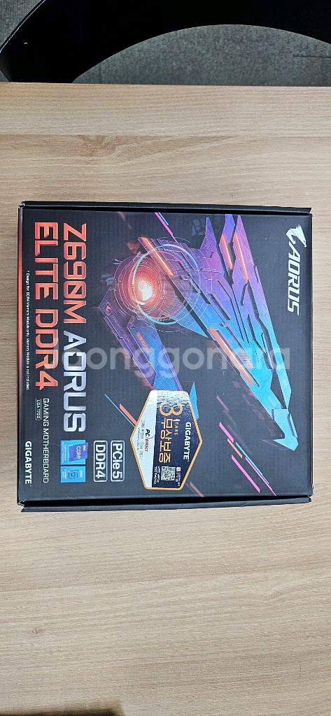 기가바이트 z690m 어로스 메인보드--0