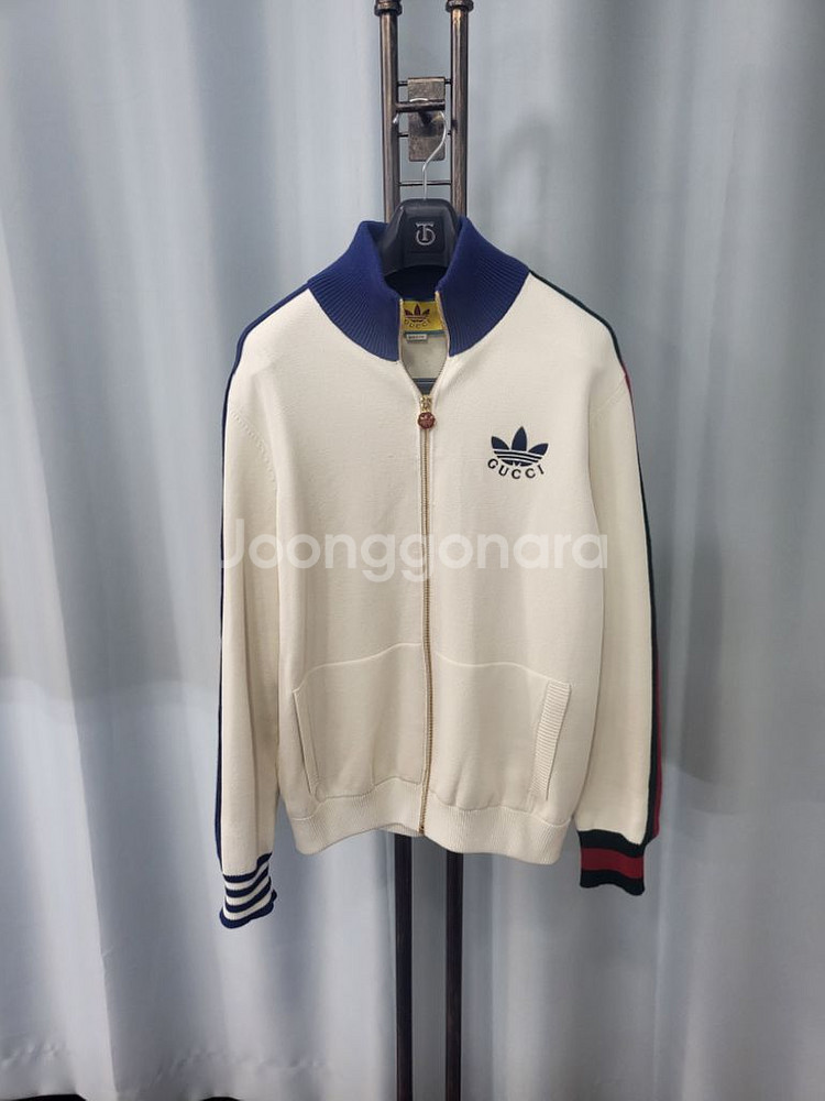 22FW 구찌 x 아디다스 비스코스 니트집업 자켓 M--0