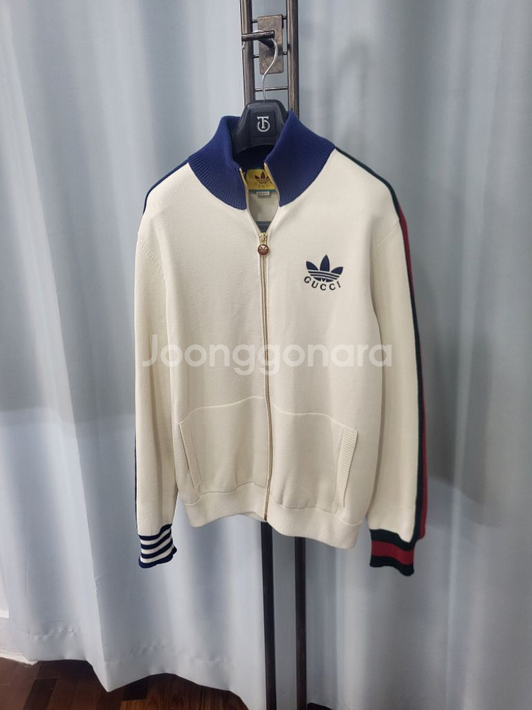 22FW 구찌 x 아디다스 비스코스 니트집업 자켓 M--1