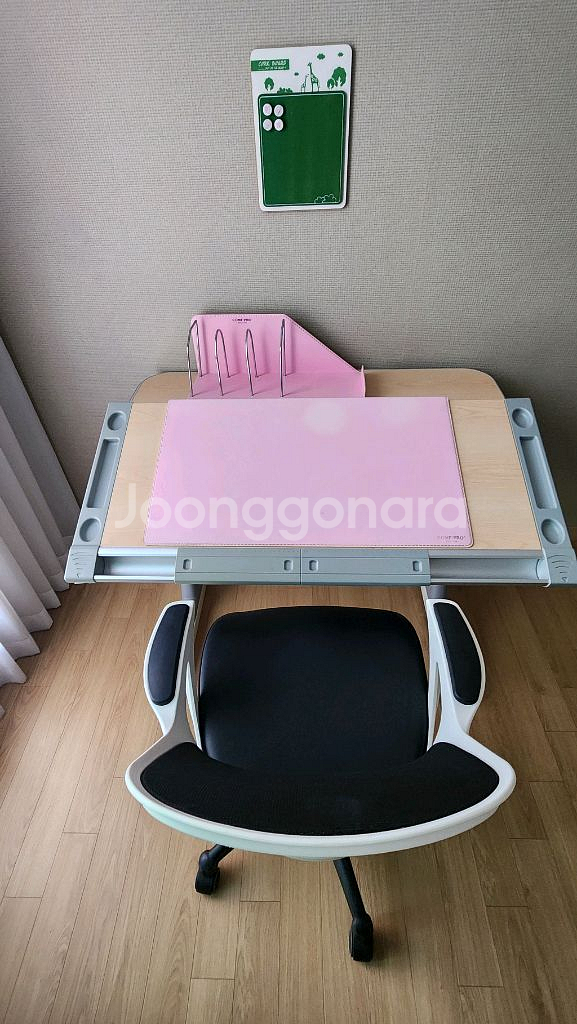 Comf-pro 높낮이 책상 + 의자 셋트--1