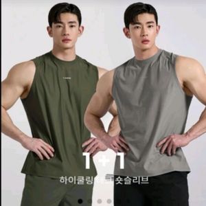 [새상품]젝시믹스 하이쿨링 슬리브리스 두장