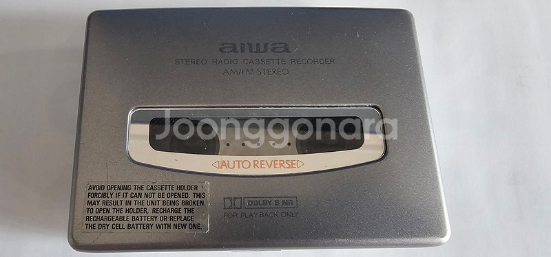 AIWA HS-JX807 워크맨 작동품--1